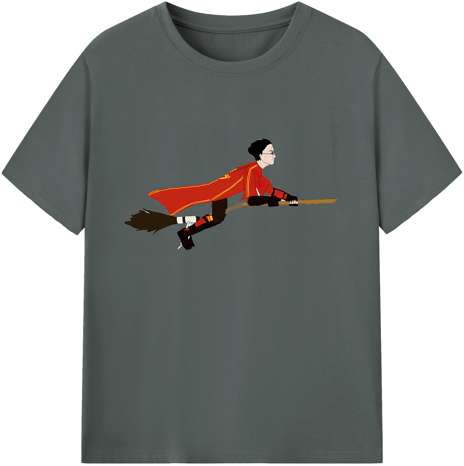 （画像用） Harry Potter ハリー・ポッターシリーズ 綿100％ メンズ半袖Tシャツ｜肌触りやわらか＆通気性